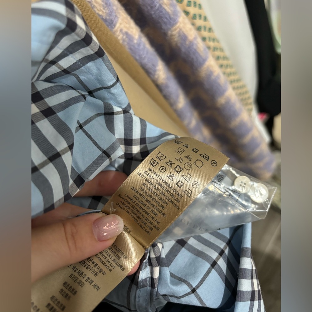 Burberry Button Down - image 2